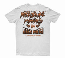 Load image into Gallery viewer, A) deez nutz / white T

