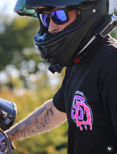 Load image into Gallery viewer, A) Drip T Pink/Purple
