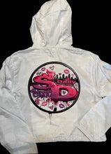 Load image into Gallery viewer, J) womens cropped windbreaker jacket!

