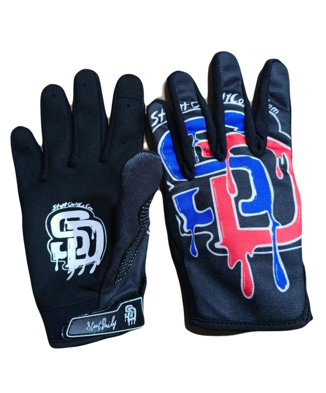 G) drip glove / black
