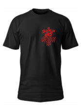 Load image into Gallery viewer, A) Shut up and clutch up / blk red
