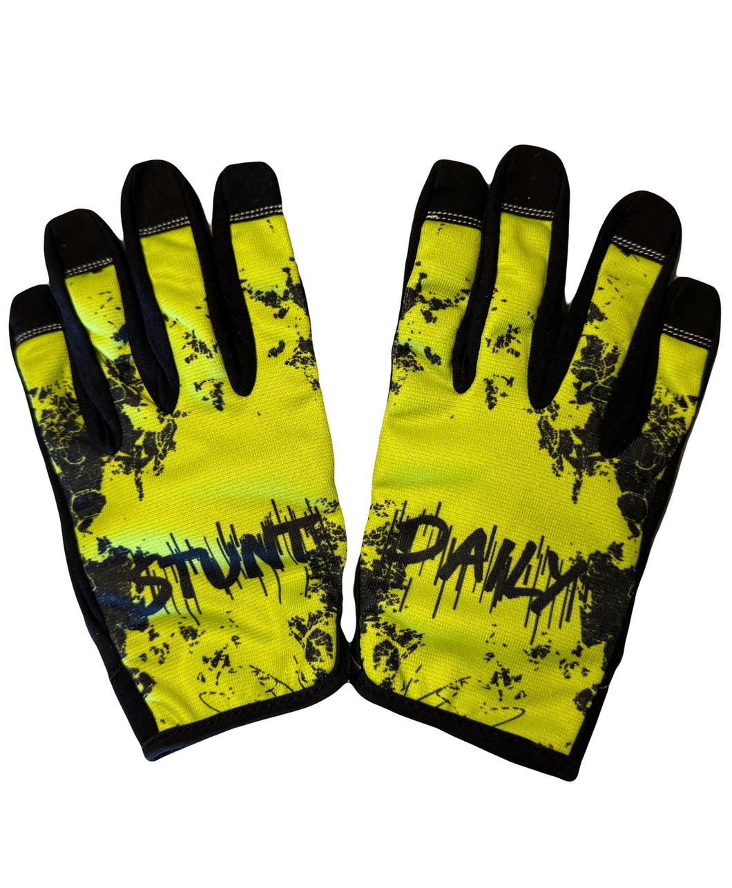 G) kevlar splat glove / highlighter yellow