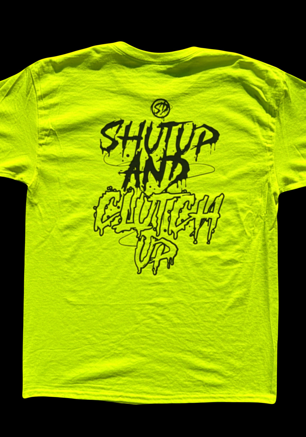 A) shut up / clutch up yellow